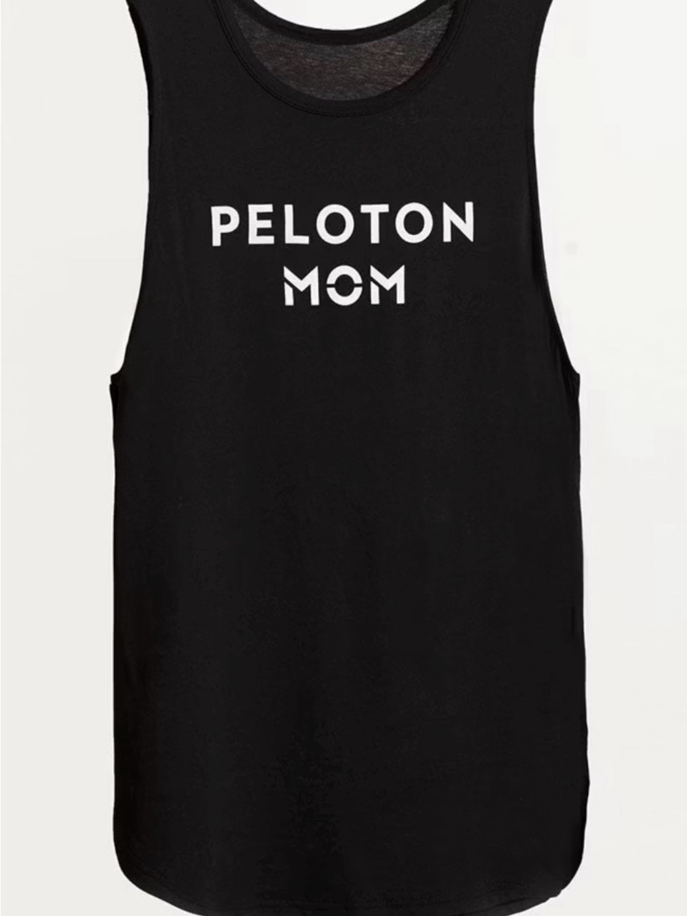 Peloton Mom Graphic Muscle Tank | Black | Women’s Small
